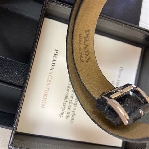 amex black card prada bracelet|prada band black card.